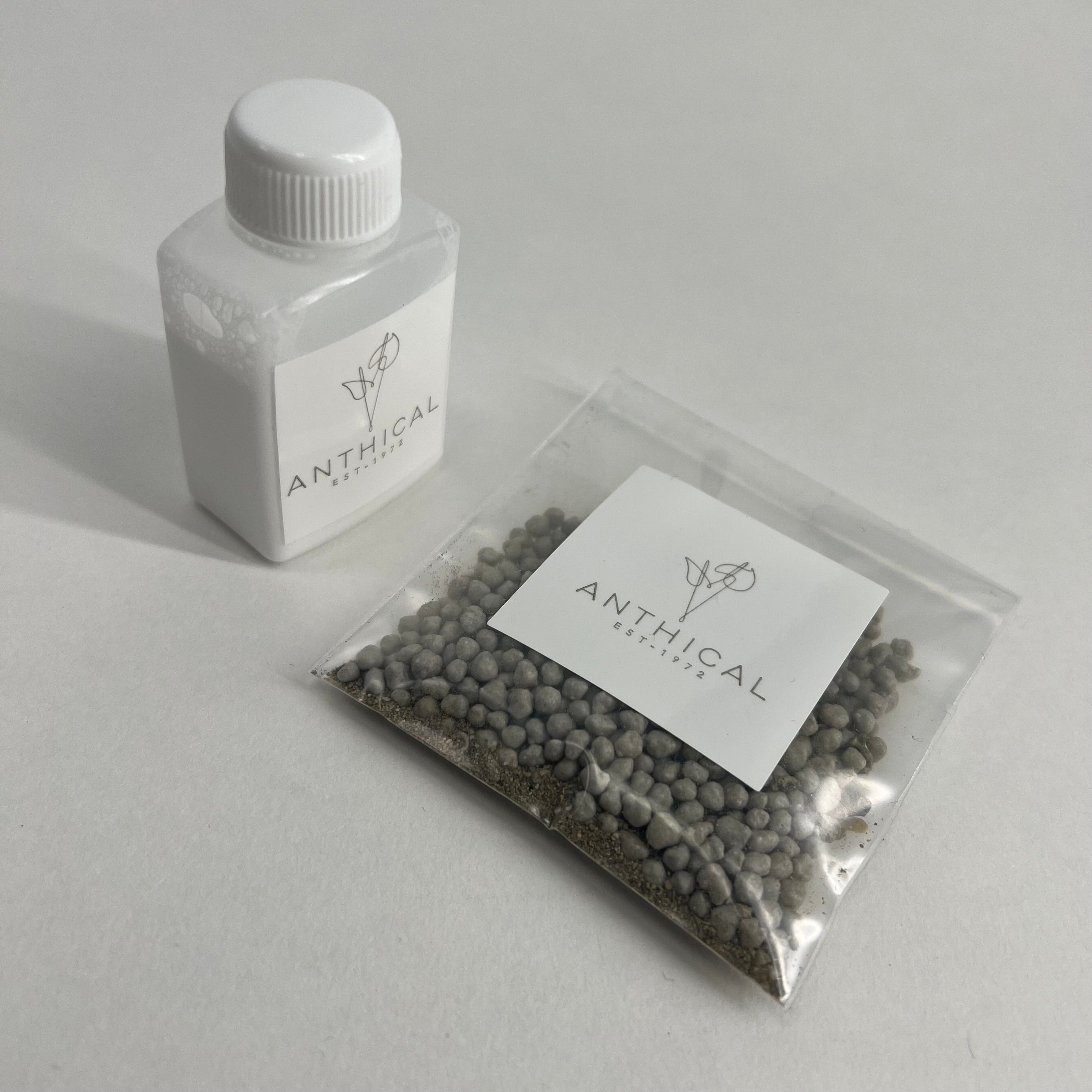 アンスリウム専用ワックス･肥料セット 原液25ml 6倍希釈用/希釈後150ml